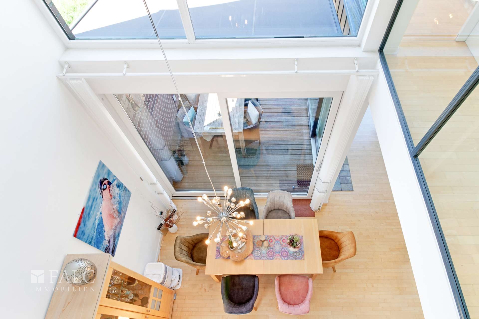 Galerieblick aus dem 1.OG
